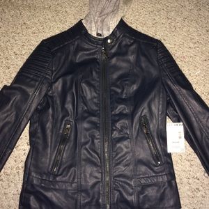 Juniors leather jacket